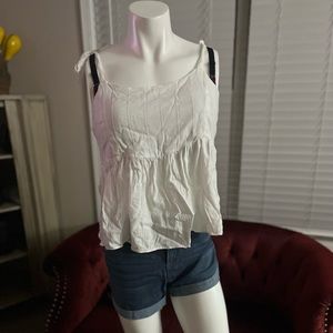 old navy white tank top